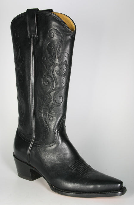 Stephie Mezcalero Damen Cowboystiefel Black Christal