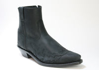 1518 OLD WEST Stiefeletten Durham Black Distress