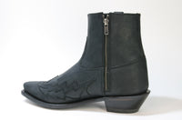 1518 OLD WEST Stiefeletten Durham Black Distress