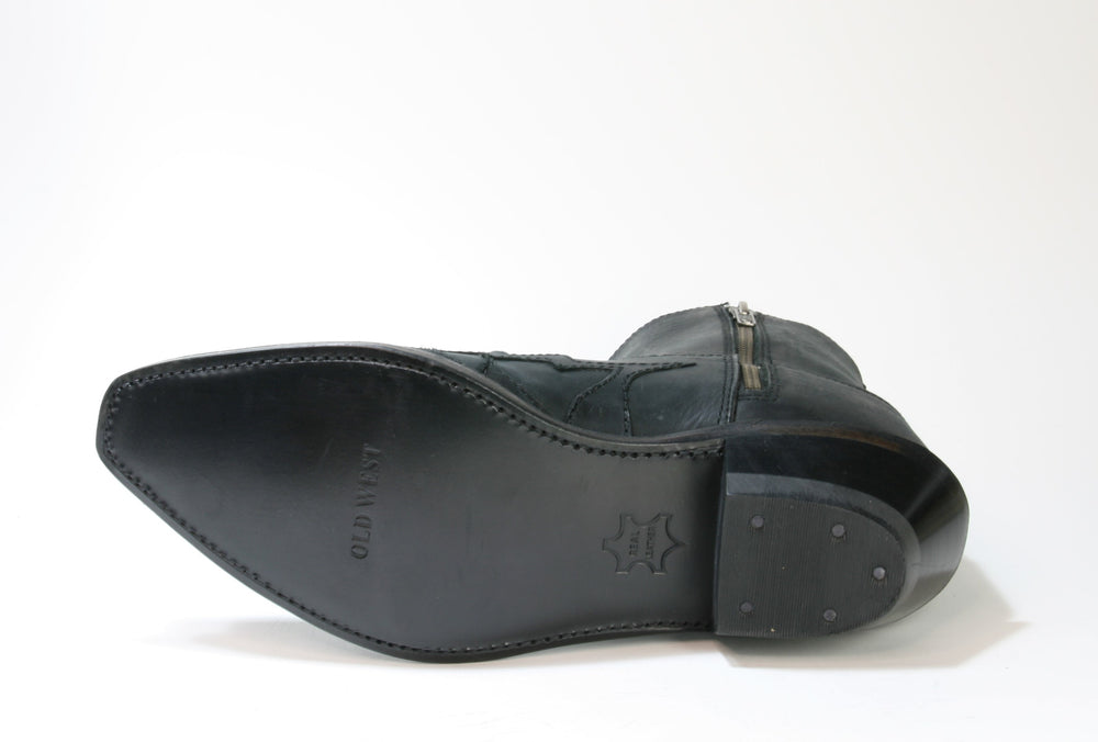 1518 OLD WEST Stiefeletten Durham Black Distress