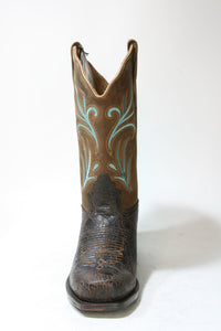 18010 OLD WEST Cowboystiefel Pueblo Brown