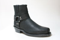 2057 OLD WEST Bikerboots Black Distress