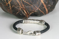 P771 Lederarmband XXL Hardwear Barcelona black