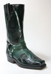 Primeboots Bikerboots green
