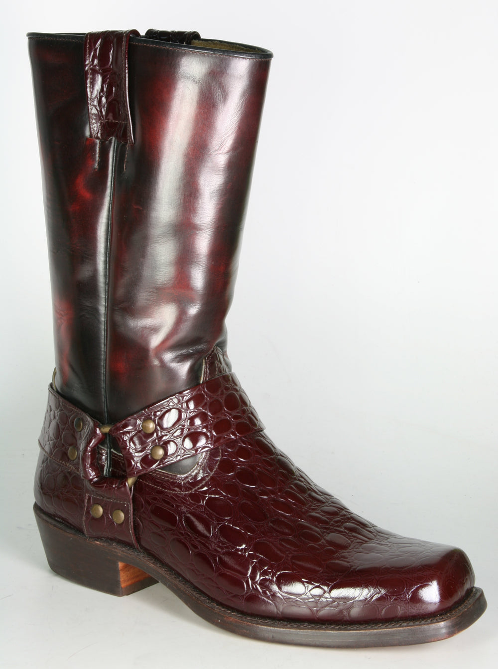 Rico 011 Mojave Bikerboots Coco Vino