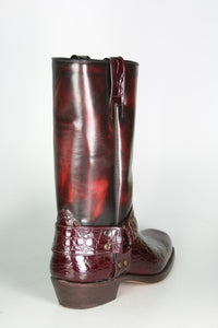 Rico 011 Mojave Bikerboots Coco Vino