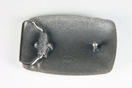 S32213 Buckle Gürtelschnalle versilbert Türkis