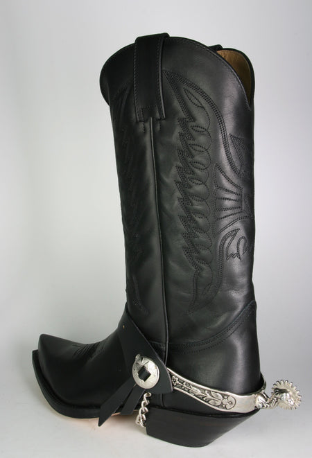 1010 Sendra Stiefelsporen Negro
