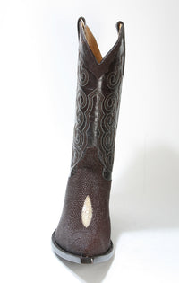 TEXAS Cowboystiefel Sendra Mexiko Rochen Stingray Brown