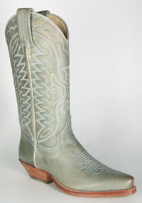 1083 Tony Mora cowboy boots blue gray