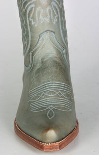 1083 Tony Mora cowboy boots blue gray