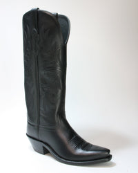 TS 1548 Old West Cowboystiefel Kniehoch Black