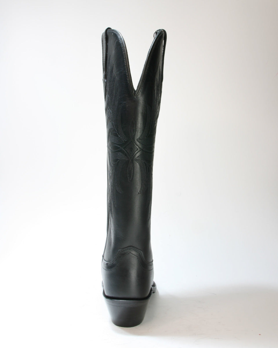 TS 1548 Old West Cowboystiefel Kniehoch Black