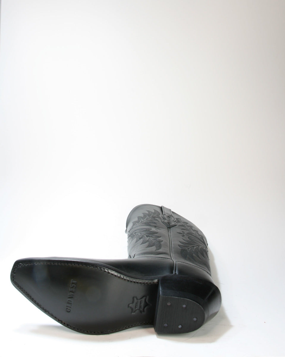 TS 1548 Old West Cowboystiefel Kniehoch Black