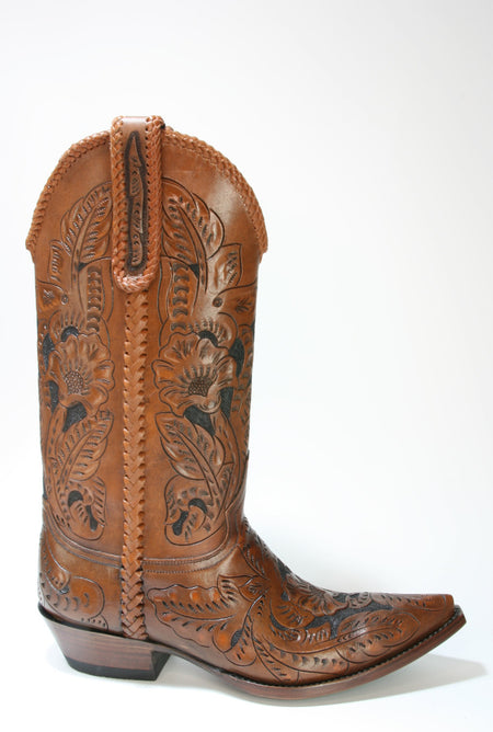 Sendra Cowboystiefel Mexico completo TUCSON Sillero Cafe Medio