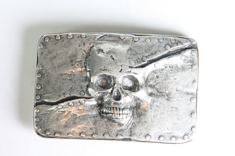 2128 Buckle Belt Buckle Skull