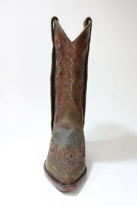 WB-29 Stars and Stripes Cowboystiefel Brown