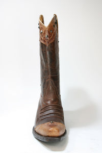 WBL-28 Stars and Stripes Cowboystiefel Brown