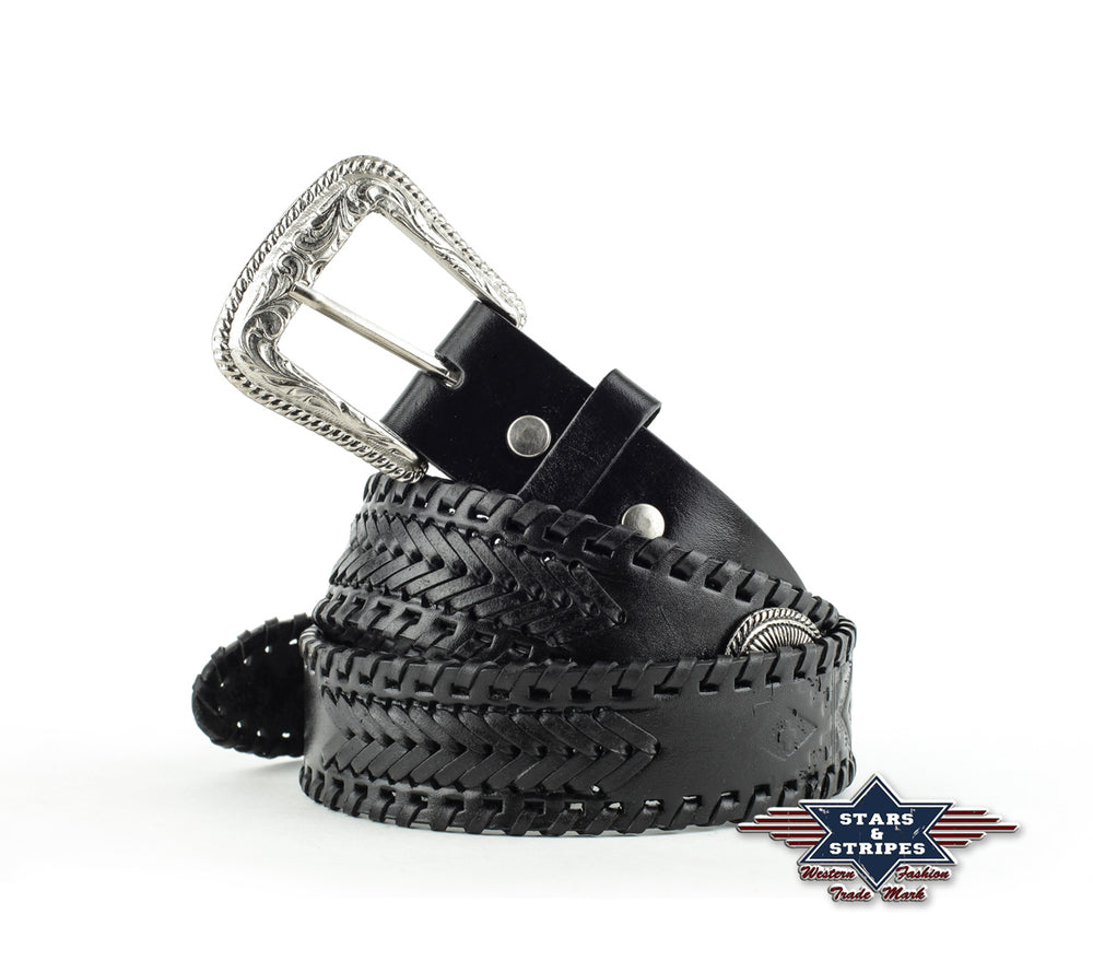 WG-96 Stars&Stripes Gürtel Black Concha