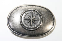 1113 Windrose Gürtelschnalle Maritim