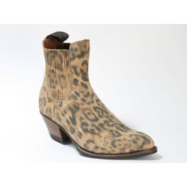 Sendra best sale leopard boots