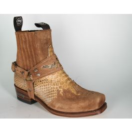 Biker boots snake shop
