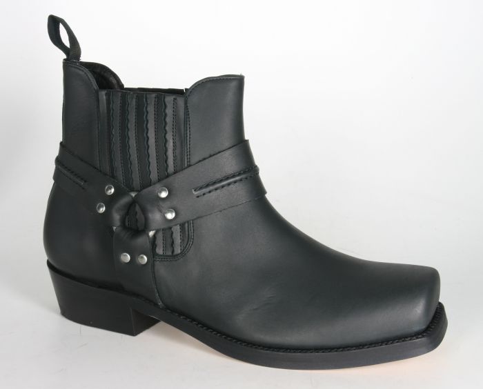 004 Mayura Bikerboots Stiefeletten Negro