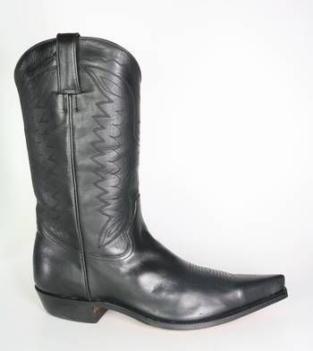 1083 Tony Mora Cowboystiefel Negro