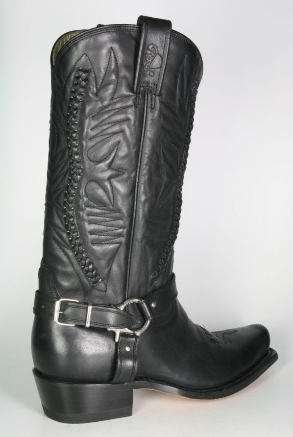 1562 Mezcalero Bikerboots Black