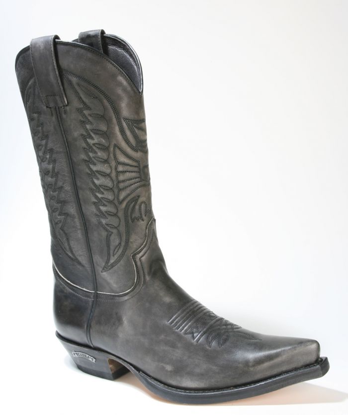 Boots By Boots 2073 Sendra Cowboystiefel Antracita Lavado