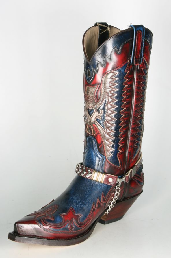 Boots By Boots 48 Sendra Stiefelriemen Arnes Hurricane Rojo