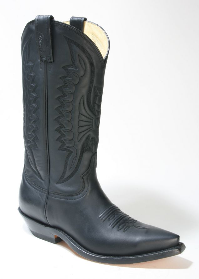 5014 Rancho Cowboystiefel Black