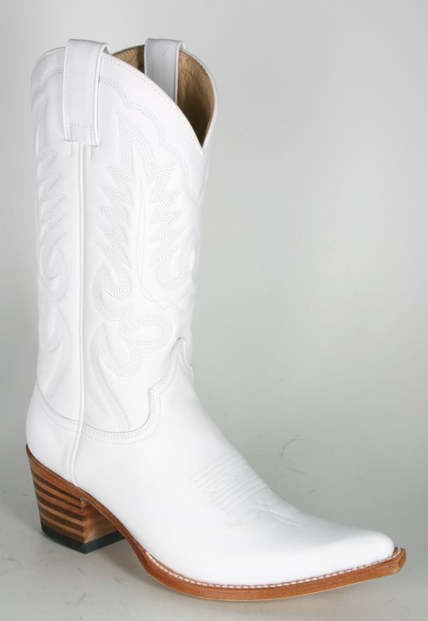 Ladies white on sale cowboy boots