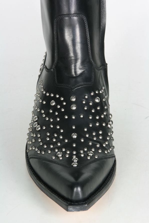 8168 Sendra Stiefeletten JAVI Negro Nieten