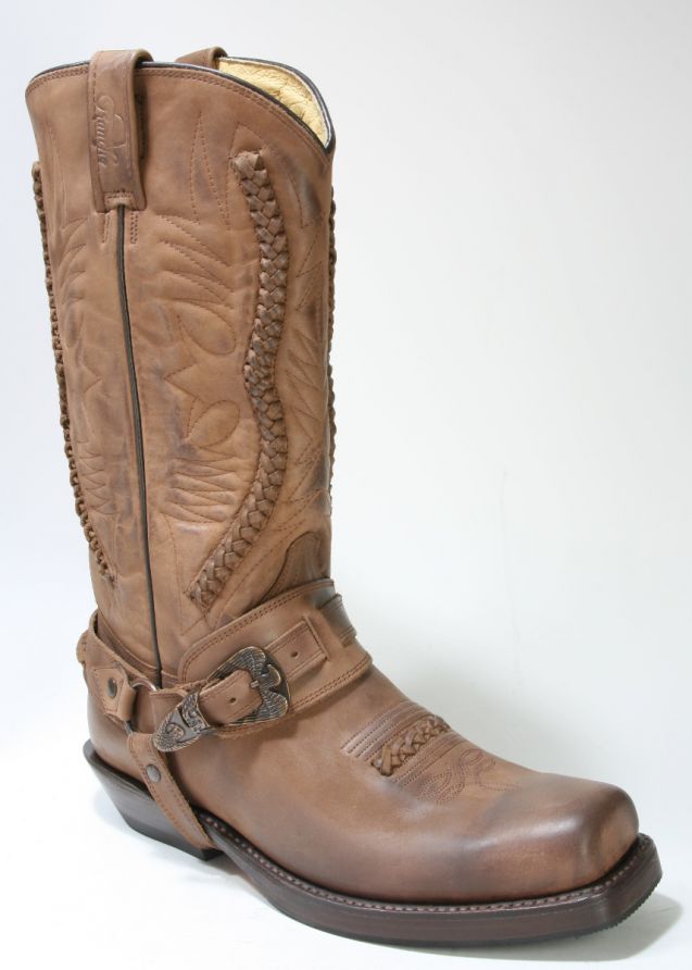 9064 Mezcalero Bikerboots Brown