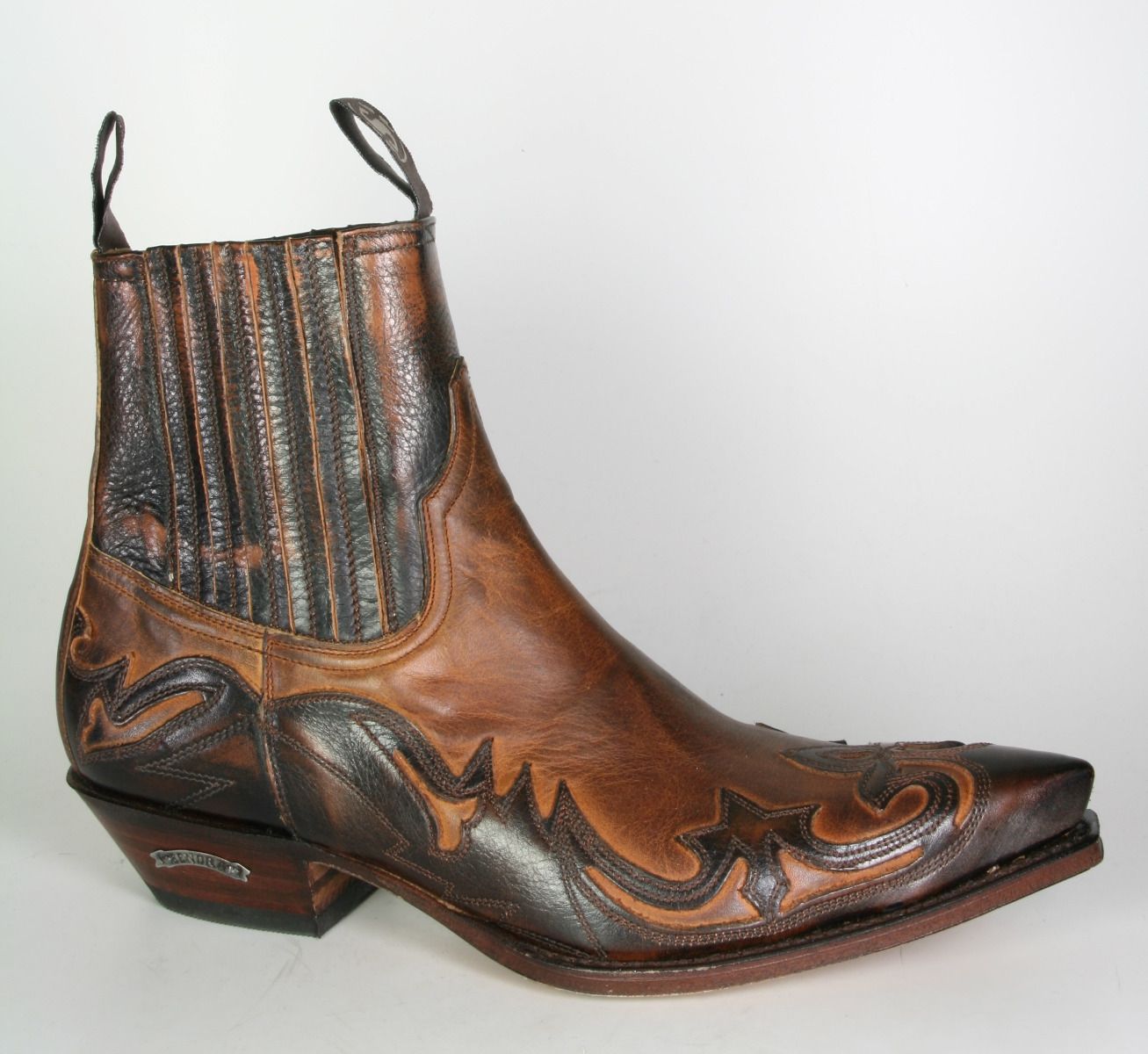 4660 Sendra Stiefeletten Britnes Flo. Marron Evol.Tang
