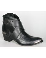 12845 Sendra Stiefelette LIA Rustic Indico Negro 2