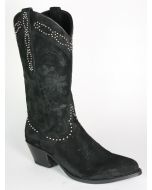 15500 Sendra Cowboystiefel LIA Serr. Negro Nieten