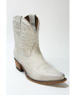 16576 Sendra GENE Salvaje Avorio weiße Cowboystiefel