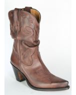 1952 Sancho Abarca Cowboystiefel Dark Tan