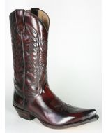 2073 Sendra Cowboystiefel Flor. Fuchsia WEST