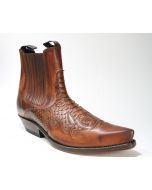 2500 Mayura Boots Stiefeletten Cognac Python