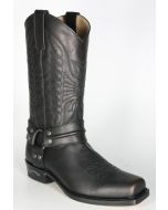 2621 Sendra Bikerboots Negro Stickung