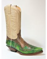 3241 Sendra Boots Cowboystiefel Denver Verde Canela