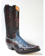 3241 Sendra Boots Hurr. Rojo Piton Fantasia Moon