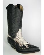 3241 Cowboystiefel Sendra IBIZA schwarz Python Natural