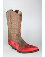 3241 Sendra Cowboystiefel Ciclon Rojo Old Martens