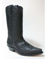 5119 Sancho Abarca Cowboystiefel Crazy Old Black