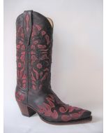 5529 Sendra Cowboystiefel Judy Barbados Serr. Rojo