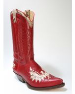 7106 Sendra Boots Cowboystiefel Ciclon Rojo Python Nat
